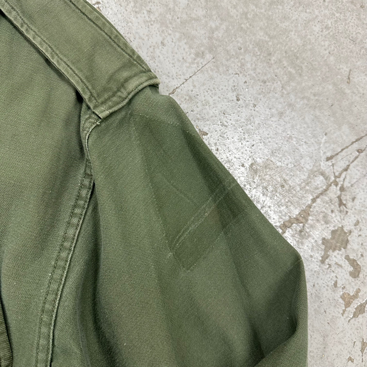 1960’s Vietnam War Experimental Test Sample Sateen Temperate Jungle Jacket Size 38R