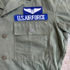 1960’s USAF Tailor Made Ripstop Fatigue Shirt 22.5” Chest