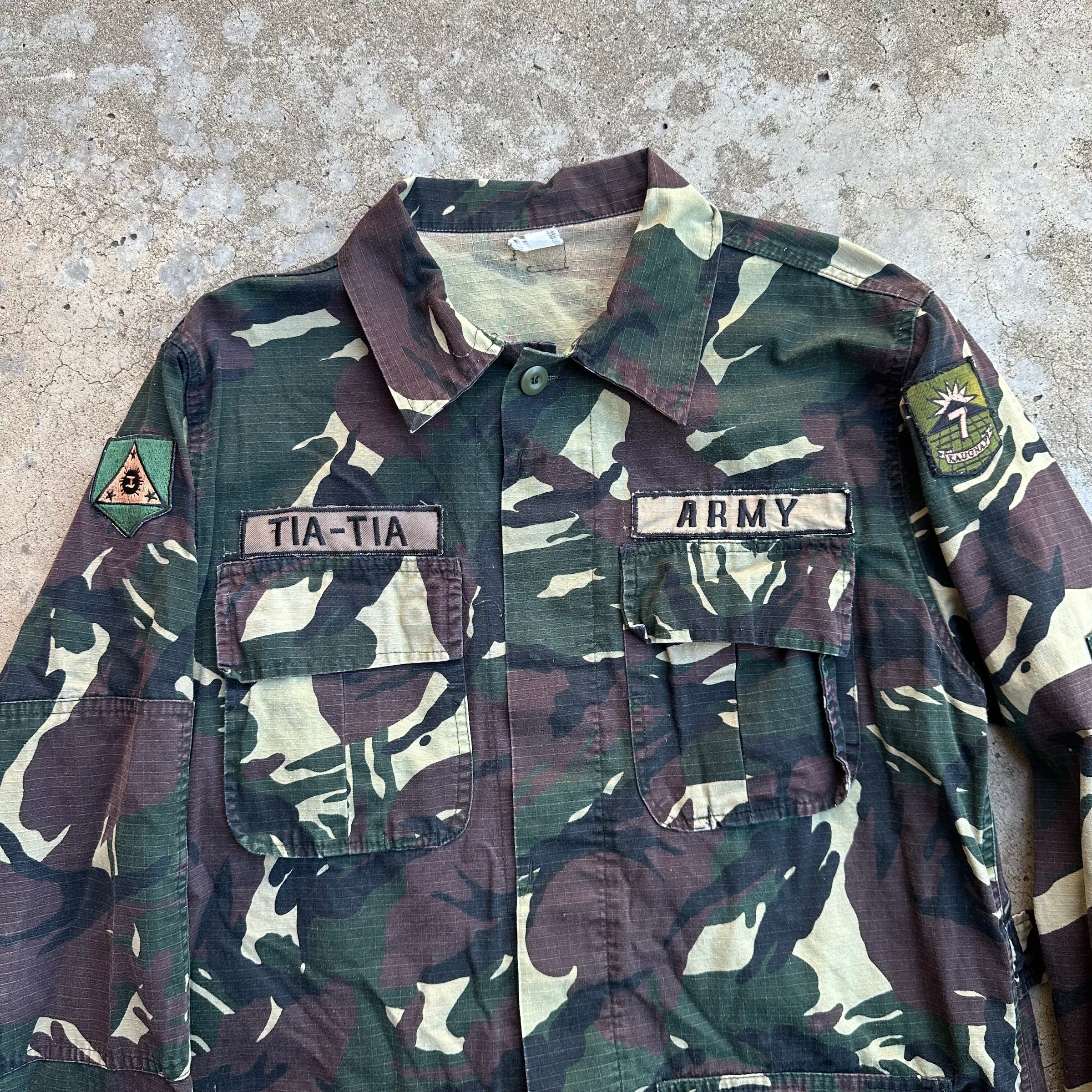1990’s/2000’s Patched Philippines Army DPM Camo Jacket