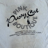 1980’s Beat Me Bite Me Pink Pussycat Boutique BDSM T-Shirt Small