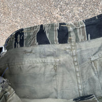 1960’s Vietnam War Silver Tiger Stripe Pants 32” Waist