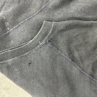 1960’s Northeast Rockets Flock Print Black Crewneck Sweatshirt Small