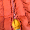 1970’s Eddie Bauer Orange Quilted Down Jacket Small