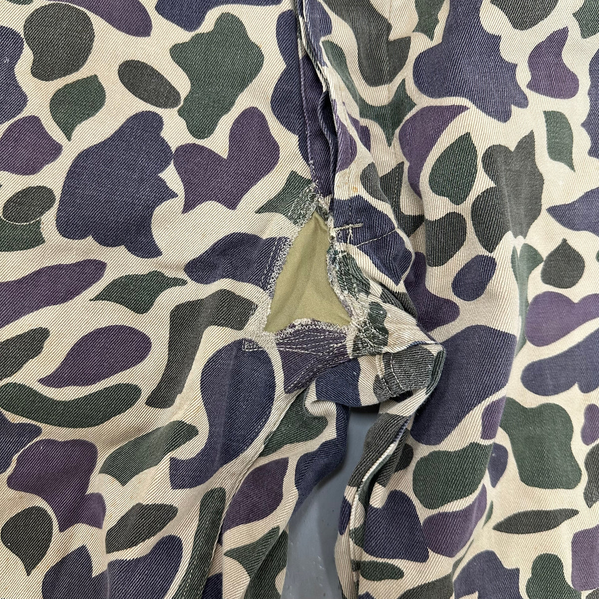 1960’s Vietnam War CISO-made Beo Gam Camo Pants 33” Waist