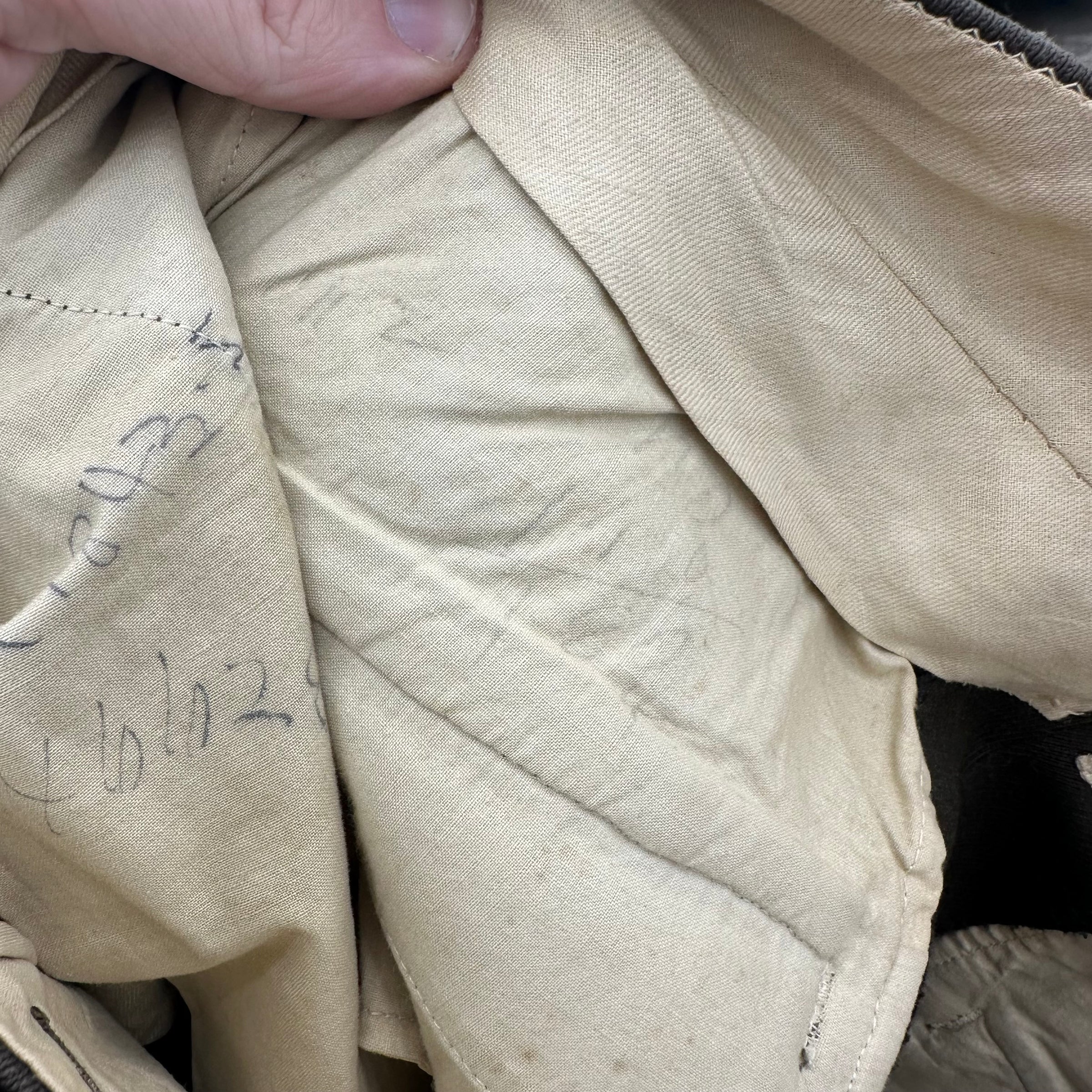 1940’s WWII Era Whipcord Dress Pants 30” Waist
