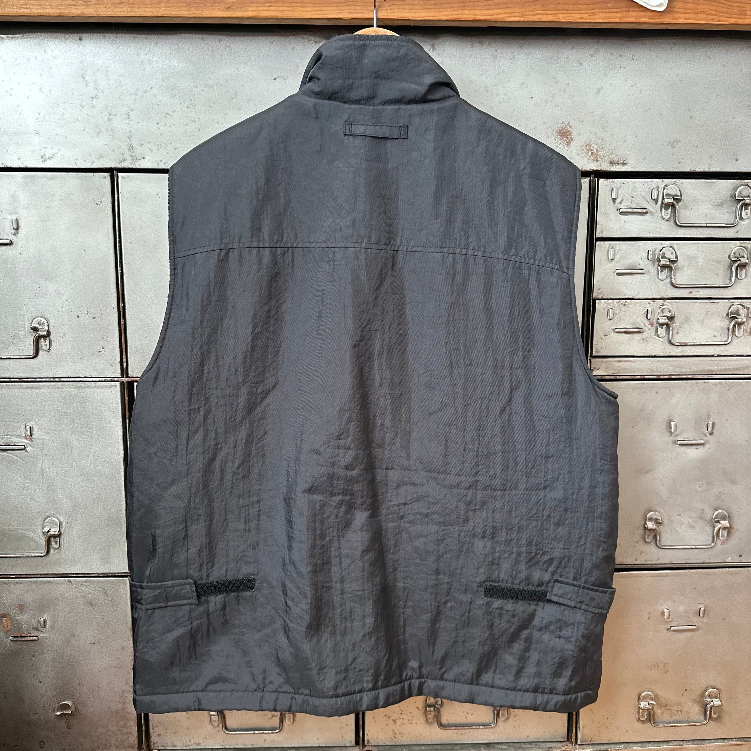 1990’s/Y2k Gap Fleece Lined Nylon Vest Large