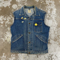 1950’s/60’s Wrangler Denim MC Cut Vest Size 40