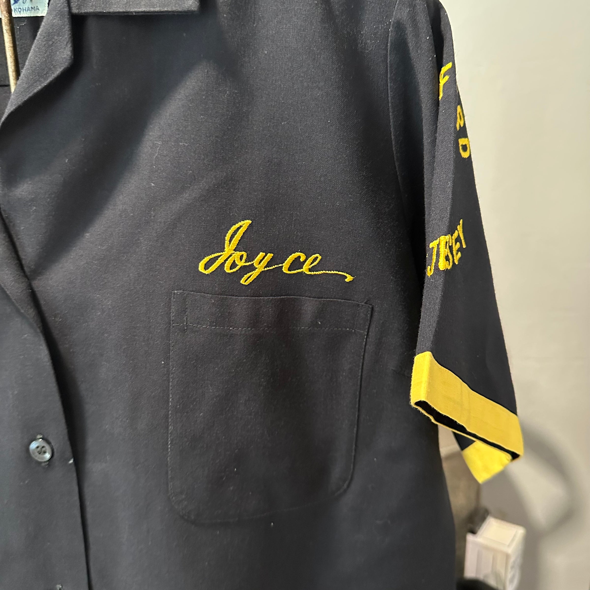 1970’s Vietnam War Naval Support Facility Souvenir Bowling Shirt