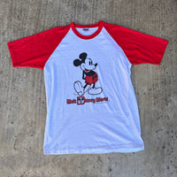 1980’s Walt Disney World Mickey Mouse Raglan T-Shirt Large