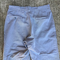 1960’s Tuf Nut Double Button Grey Cotton Work Pants 32” Waist