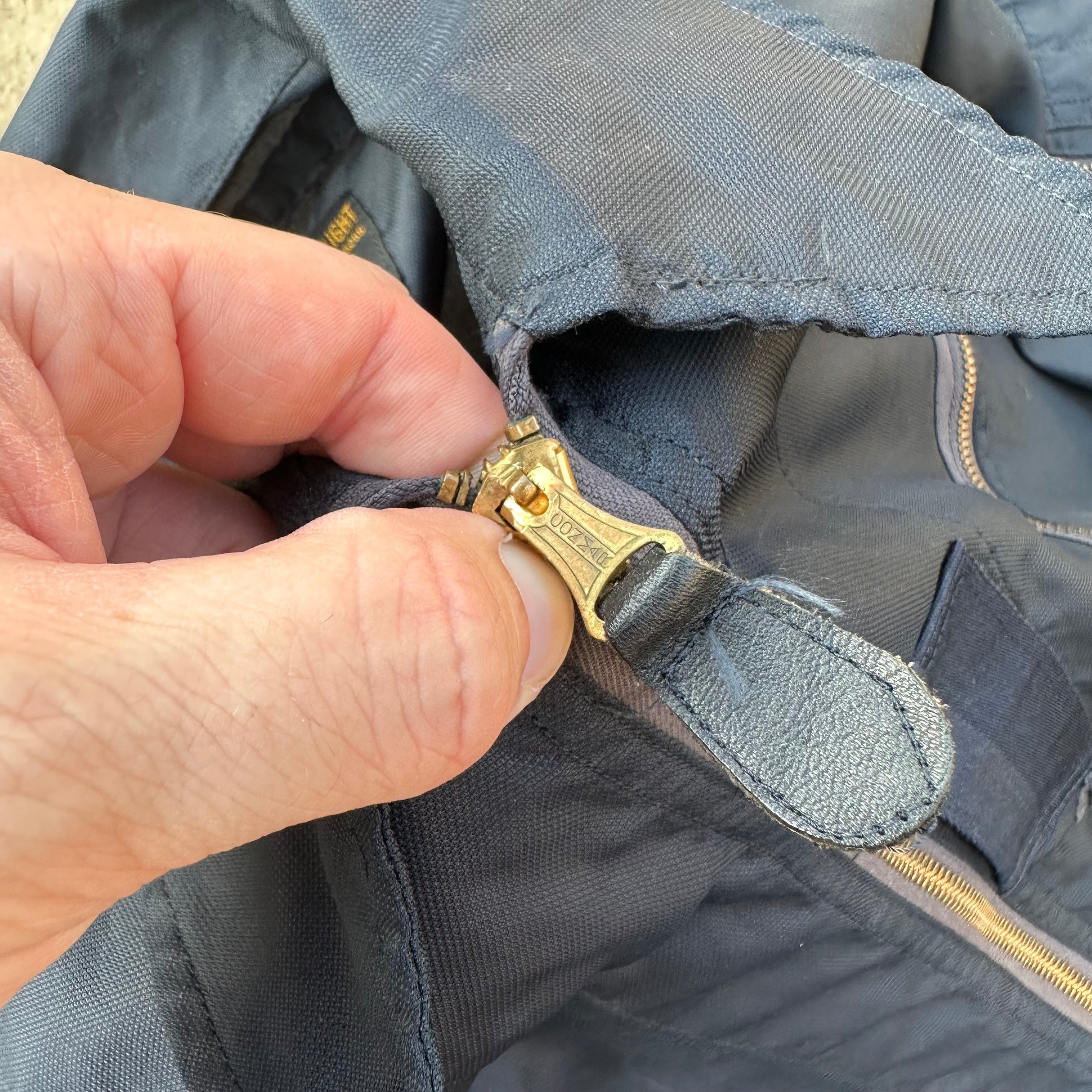 1950’s USAF Nylon K-2A Very Light Flight Suit Small Long