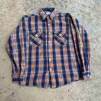 1980’s Osh-Kosh Plaid Flannel Shirt Medium