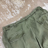 1960’s Vietnam War 2nd Pattern Poplin Jungle Pants Medium Long