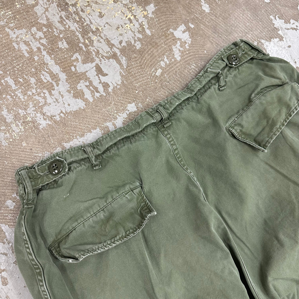 1960’s Vietnam War 2nd Pattern Poplin Jungle Pants Medium Long
