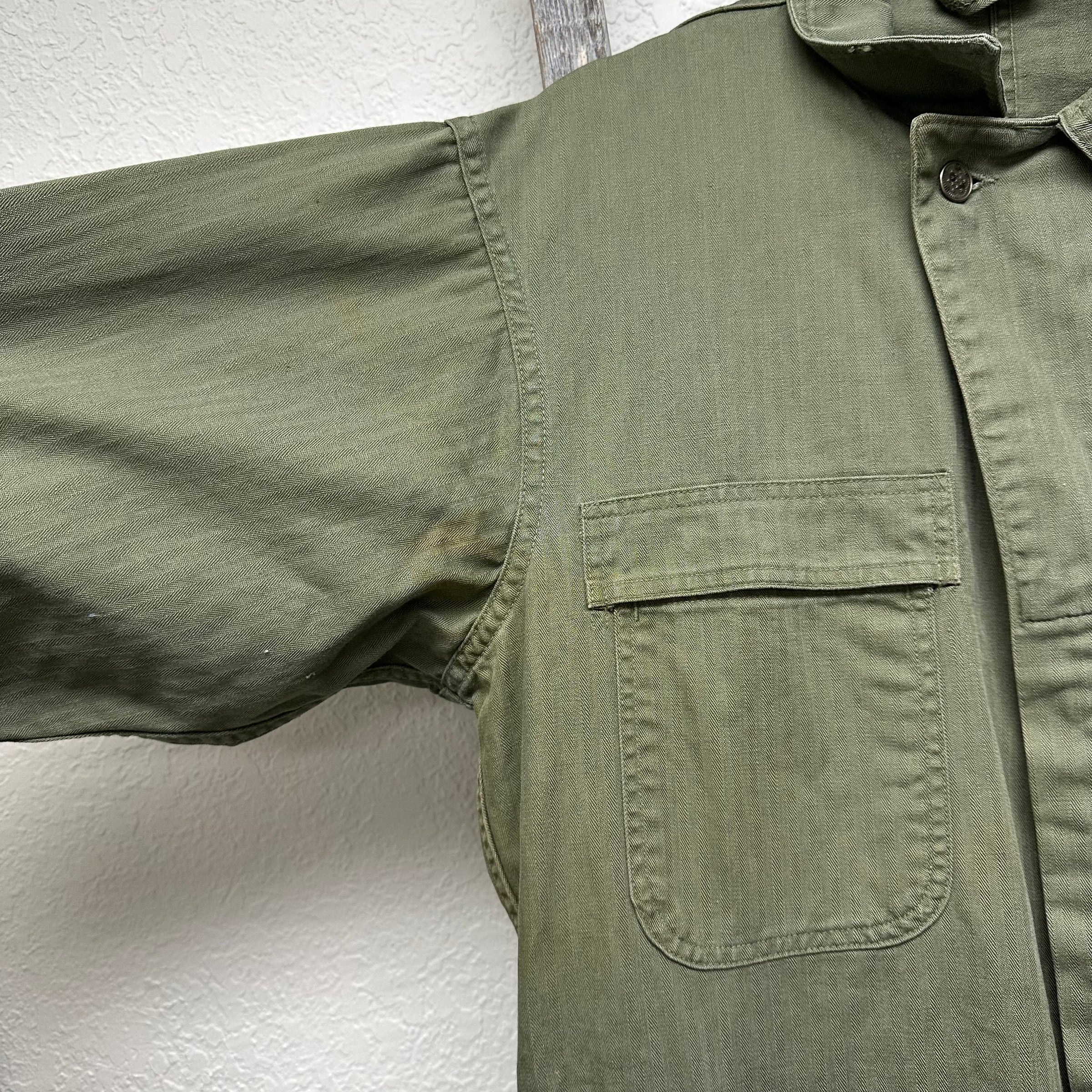 1940’s WWII Mint US Army HBT Coveralls Size 42R