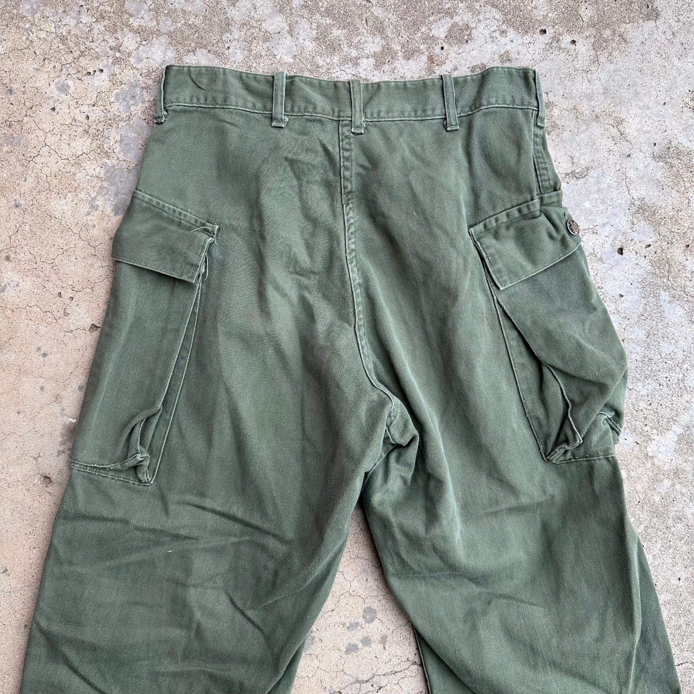 1950’s US Military 13 Star Sateen Fatigue Pants
