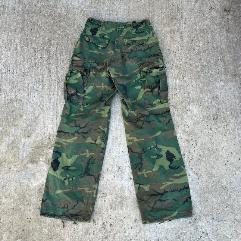 1960’s ERDL Camo Jungle Pants Small Long