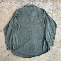 1960’s/70’s Lee Chetopa Cotton Gusseted Work Shirt Large