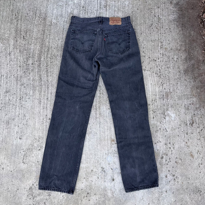 1990’s Black Levi’s 501 Denim Jeans 30” x 31”