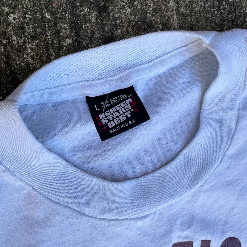 1990’s Mann Tigers Drug Free T-Shirt Medium