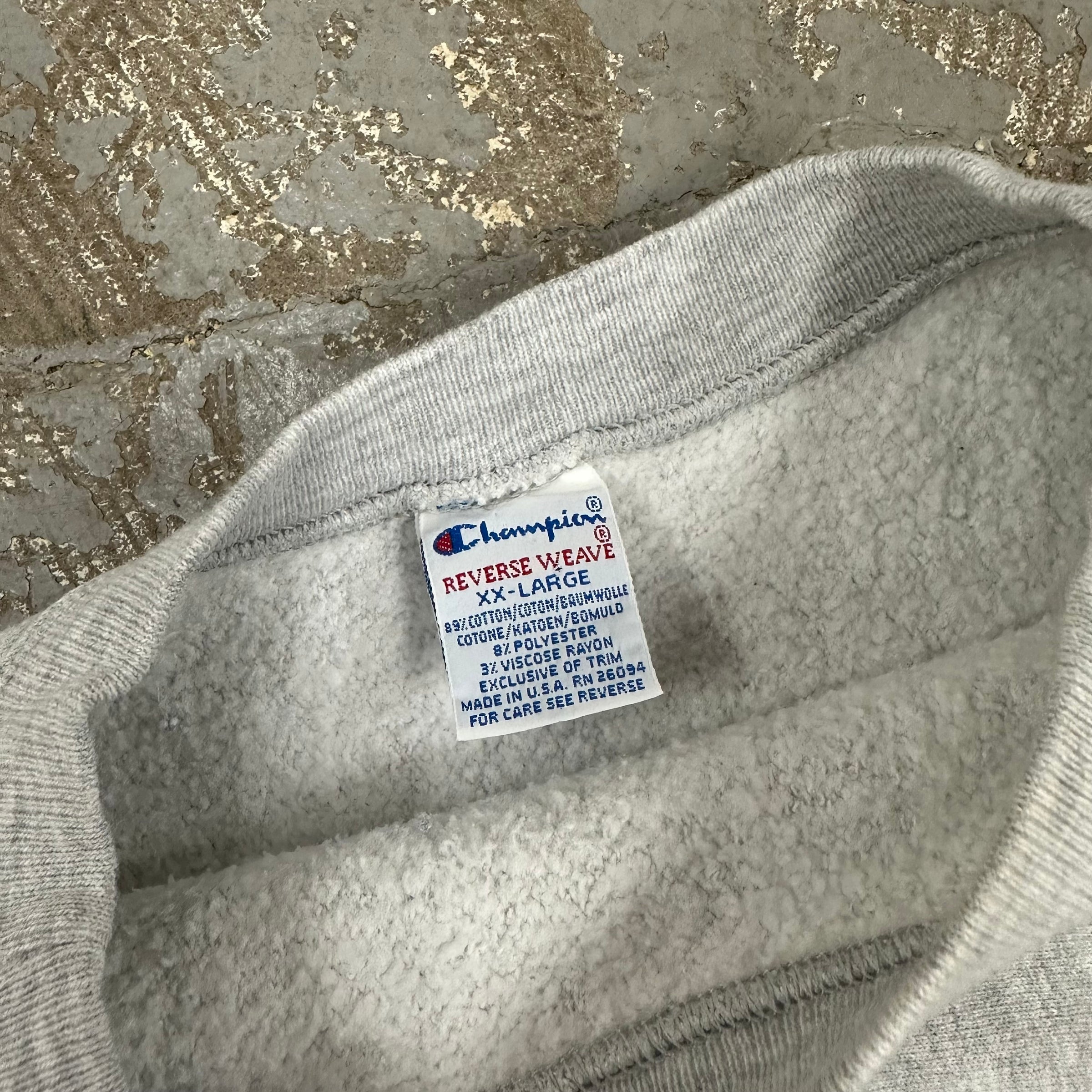 1990’s SMU Champion Reverse Weave Crewneck Sweatshirt XXL