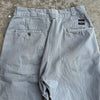 1950’s Anthony’s Buckhide Grey Sailcloth Cotton Work Pants 28” Waist