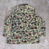 1970’s Saf-T-Bak Painted Duck Hunter Camo Jacket M/L