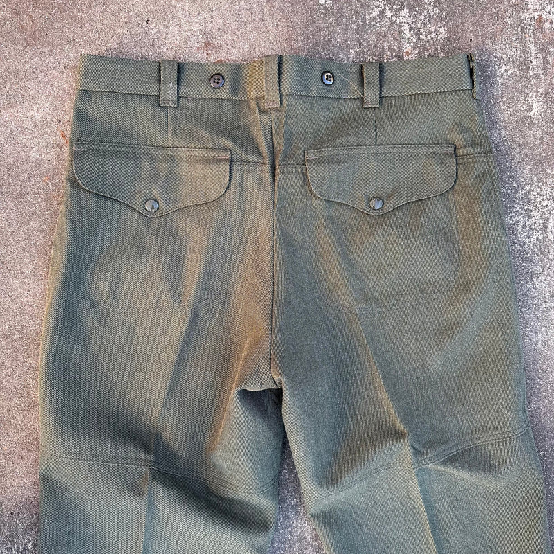 2000’s Filson Whipcord Style 187 Wool Cargo Pants 38” x 34”