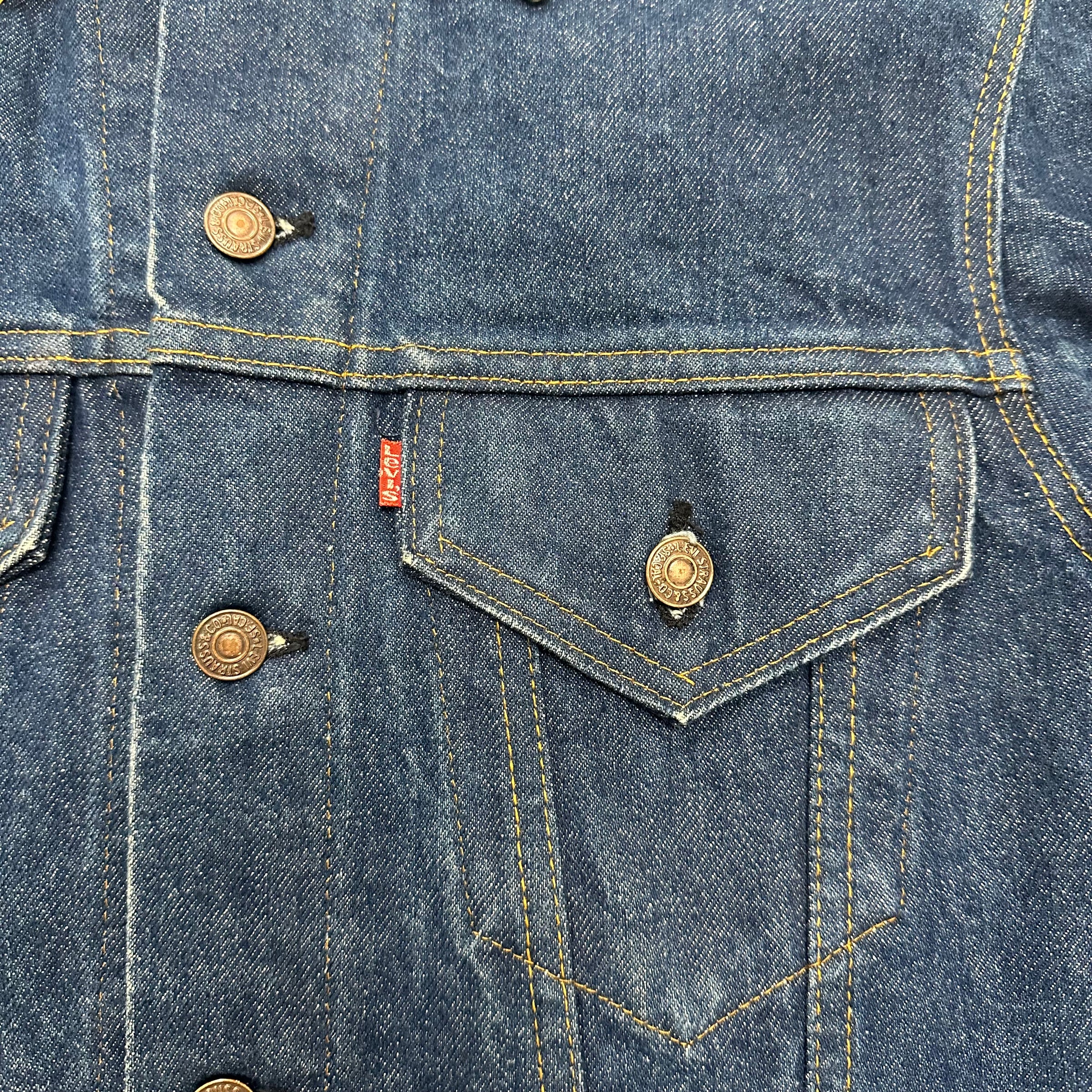 1970’s Levi’s Type 3 70505 Denim Jacket Size 38