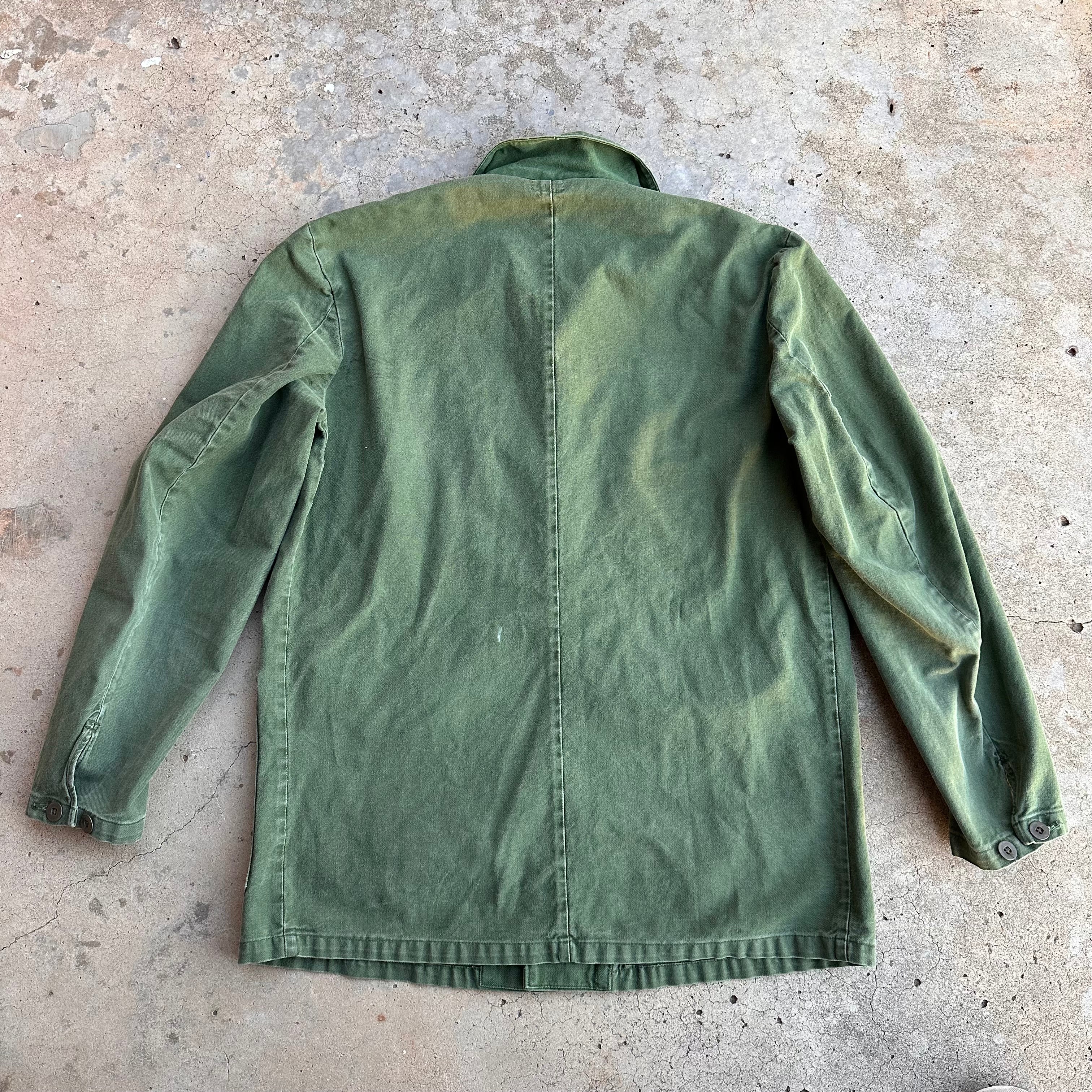 1970's Swedish Military Chore Jacket C59 – Little Chum Vintage