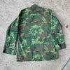 1960’s Mint Named ERDL Camo Jungle Jacket Small Short