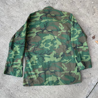 1960’s Mint Named ERDL Camo Jungle Jacket Small Short