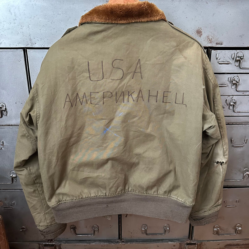 1940’s WWII POW B-10 Flight Jacket Size 40