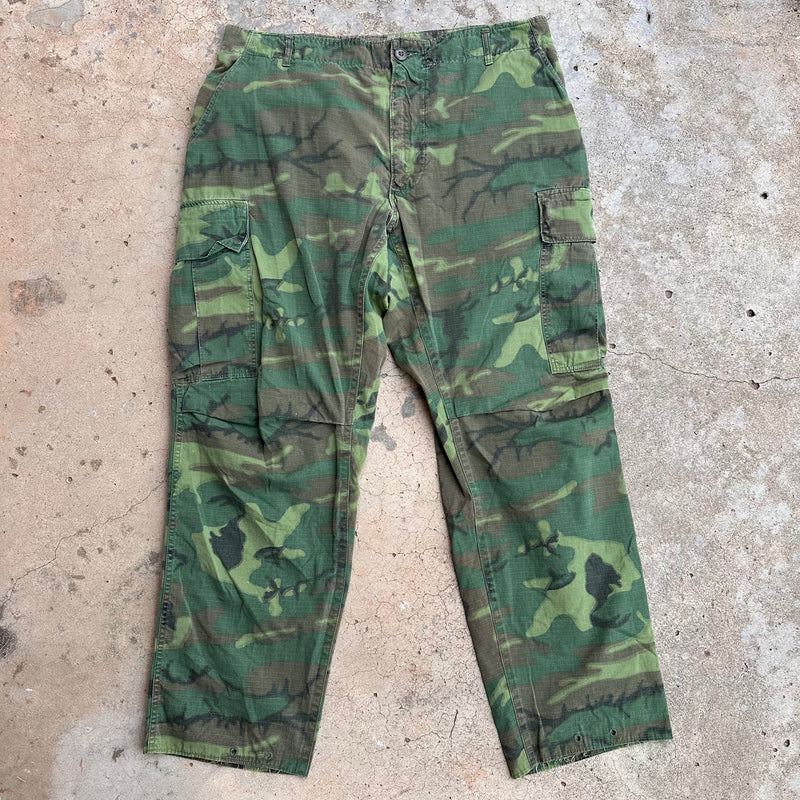 1960’s ERDL Camo Jungle Pants 36” Waist Medium Regular