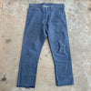 1960’s Roebucks Frog Pocket Denim Jeans 36” Waist
