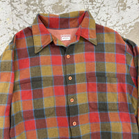 1960’s/70’s McGregor Wool Plaid Shirt Large