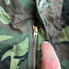 1960’s Deadstock Vietnam War Poplin ERDL Camo Jungle Pants XL Regular