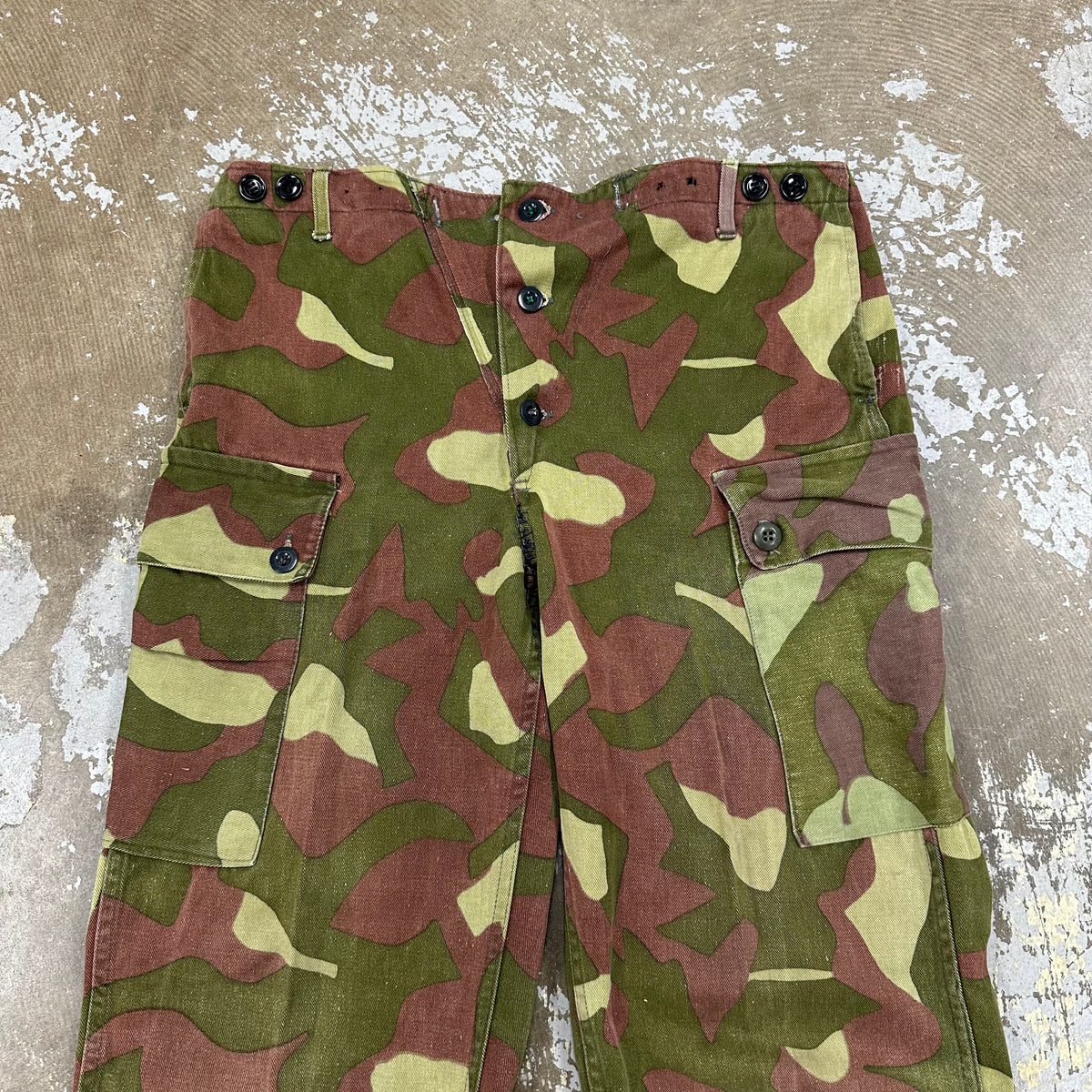 1960’s/70’s Finnish M62 Camo Pants 36” Waist