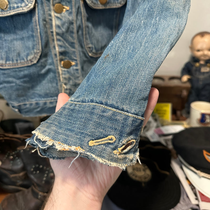 1950’s Key Imperial 2 Pocket Western Style Denim Jacket