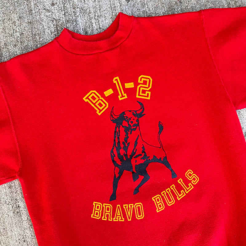 1970’s US Army Bravo Bulls 173rd Airborne Brigade Russell Athletic Sweatshirt Small