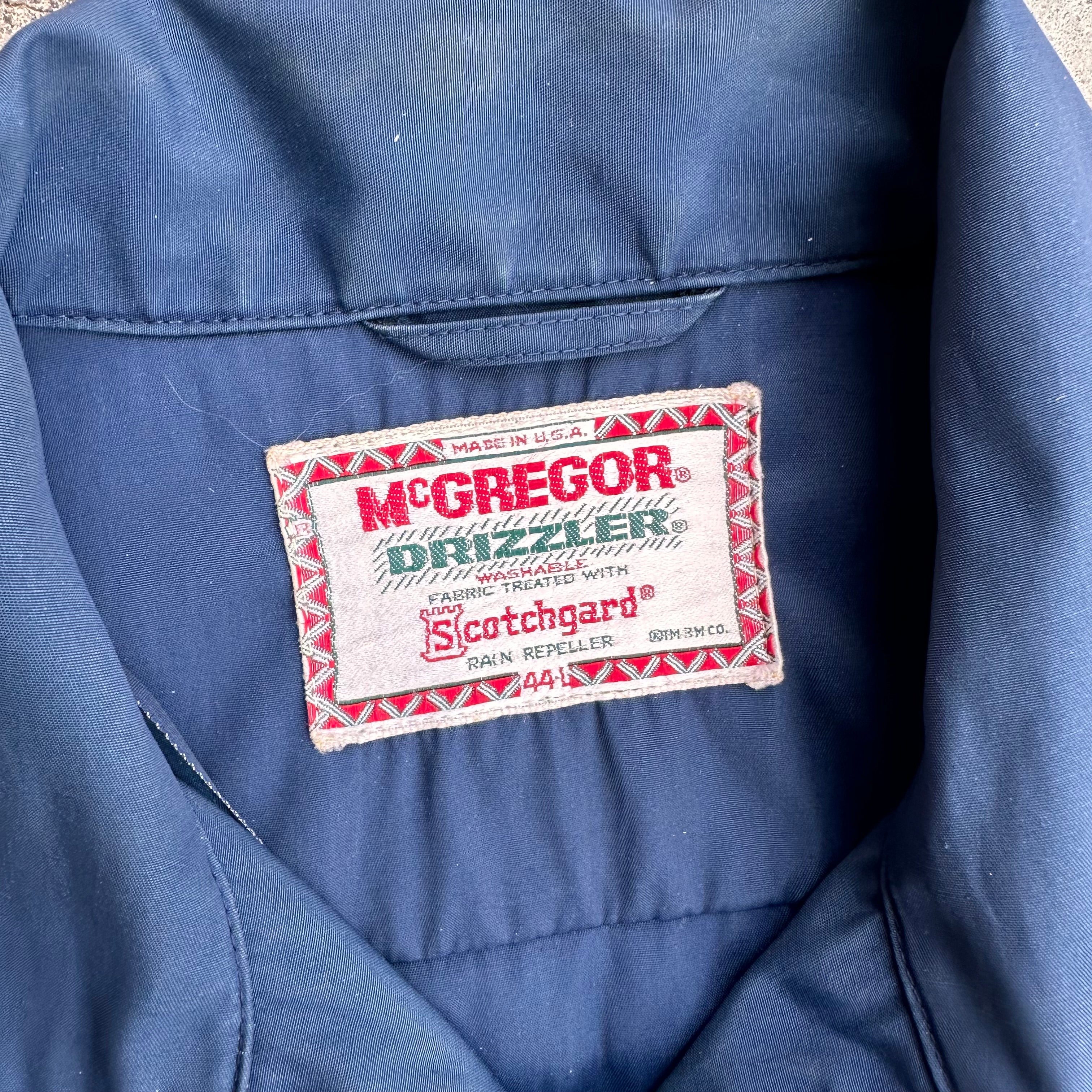 1960's/70's McGregor Drizzler Jacket 44L – Little Chum Vintage