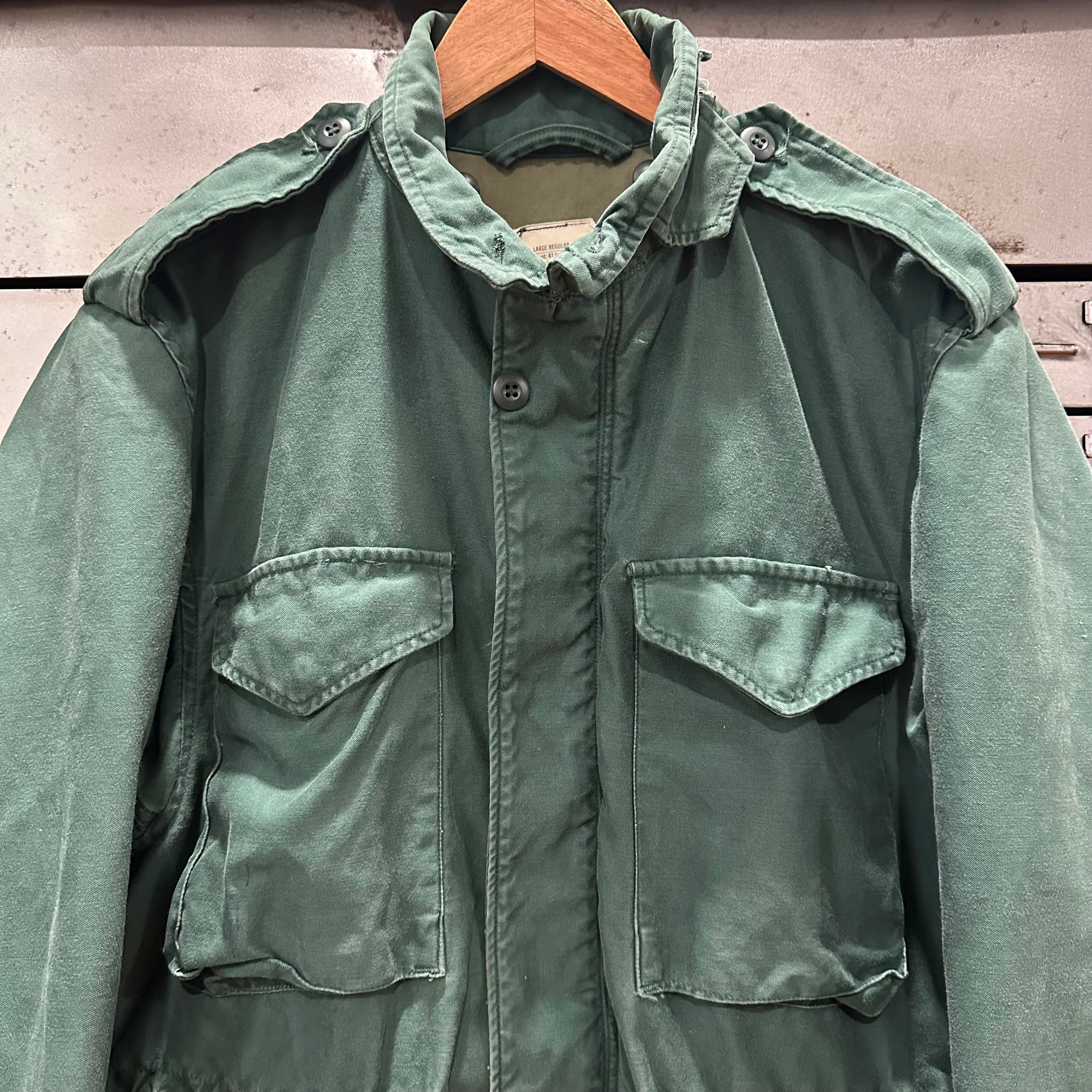 1960’s US Army Aggressor Shade 255 Field Jacket Large Regular