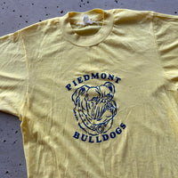 1970’s/80’s Paper-Thin Piedmont Bulldogs T-Shirt Small