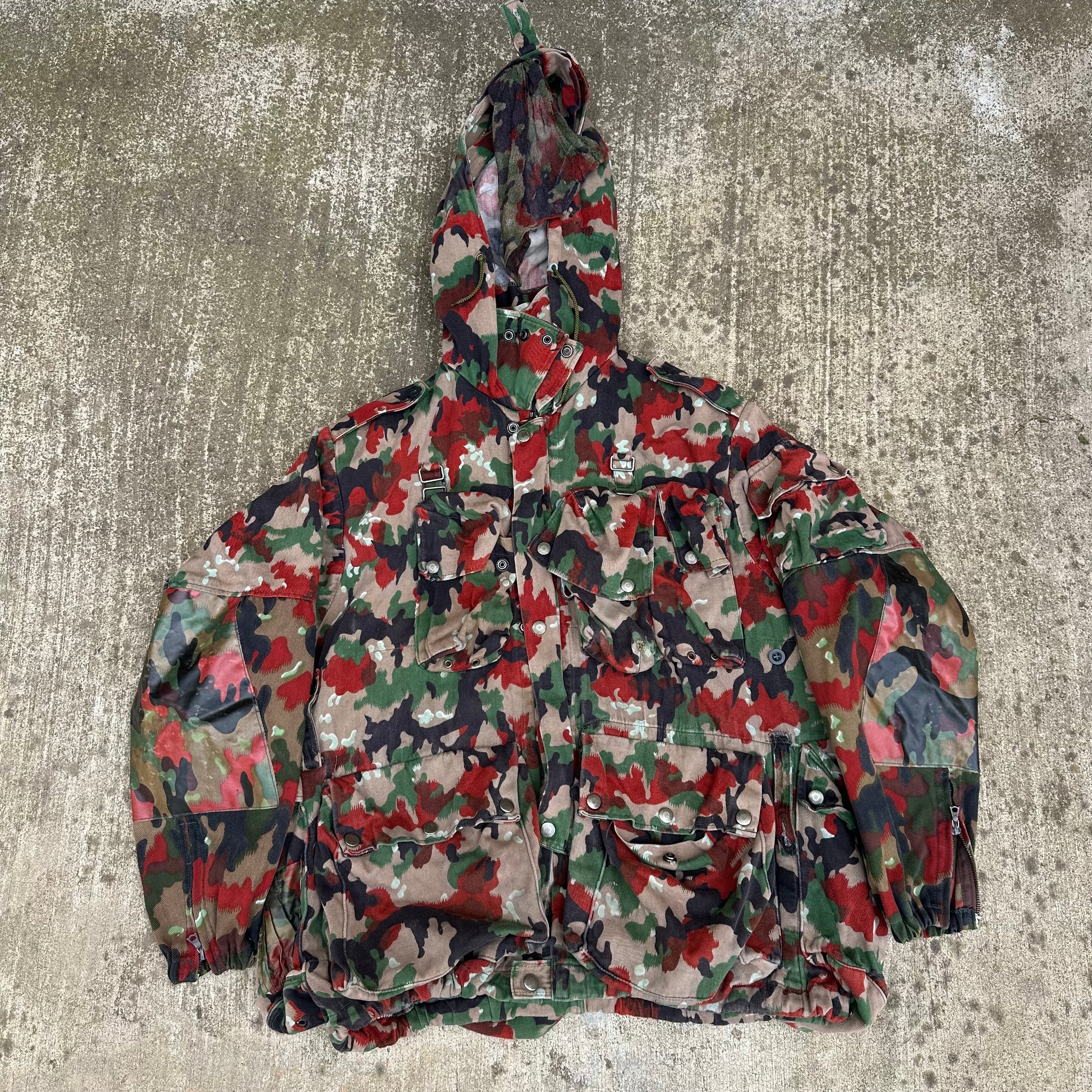 1970’s Swiss Alpenflage Camo Field Jacket