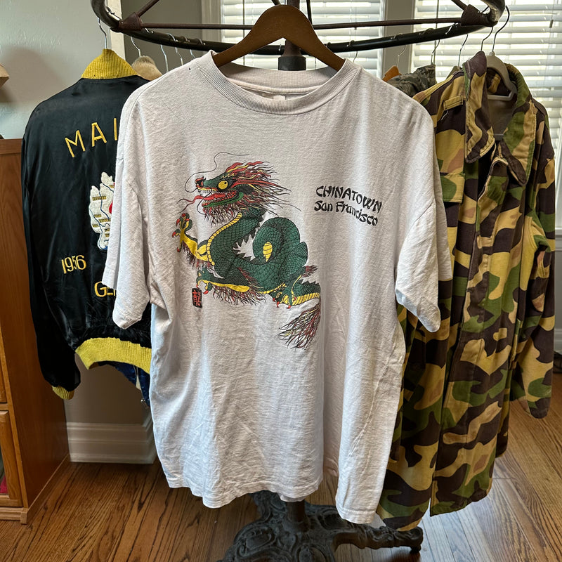 1980’s Chinatown SF Tourist T-Shirt XL