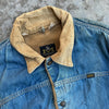 1960’s Maverick Blue Bell Sherpa Lined Denim Jacket Size 40
