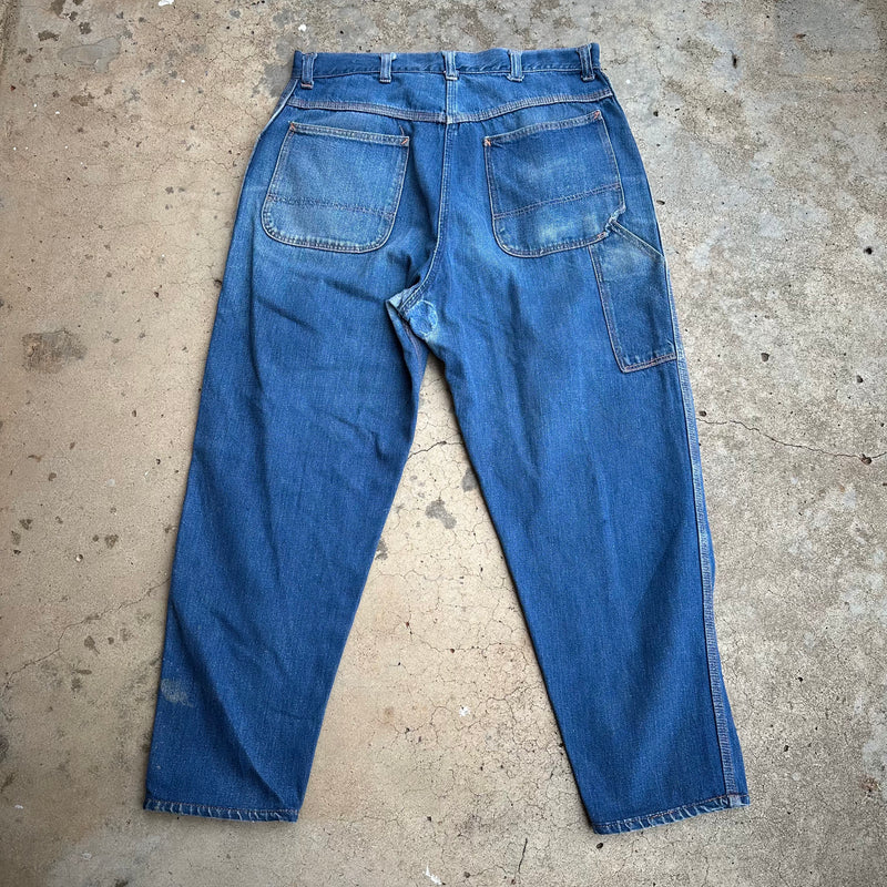 1950’s Powrhouse Denim Carpenter Jeans 32” x 25.5”