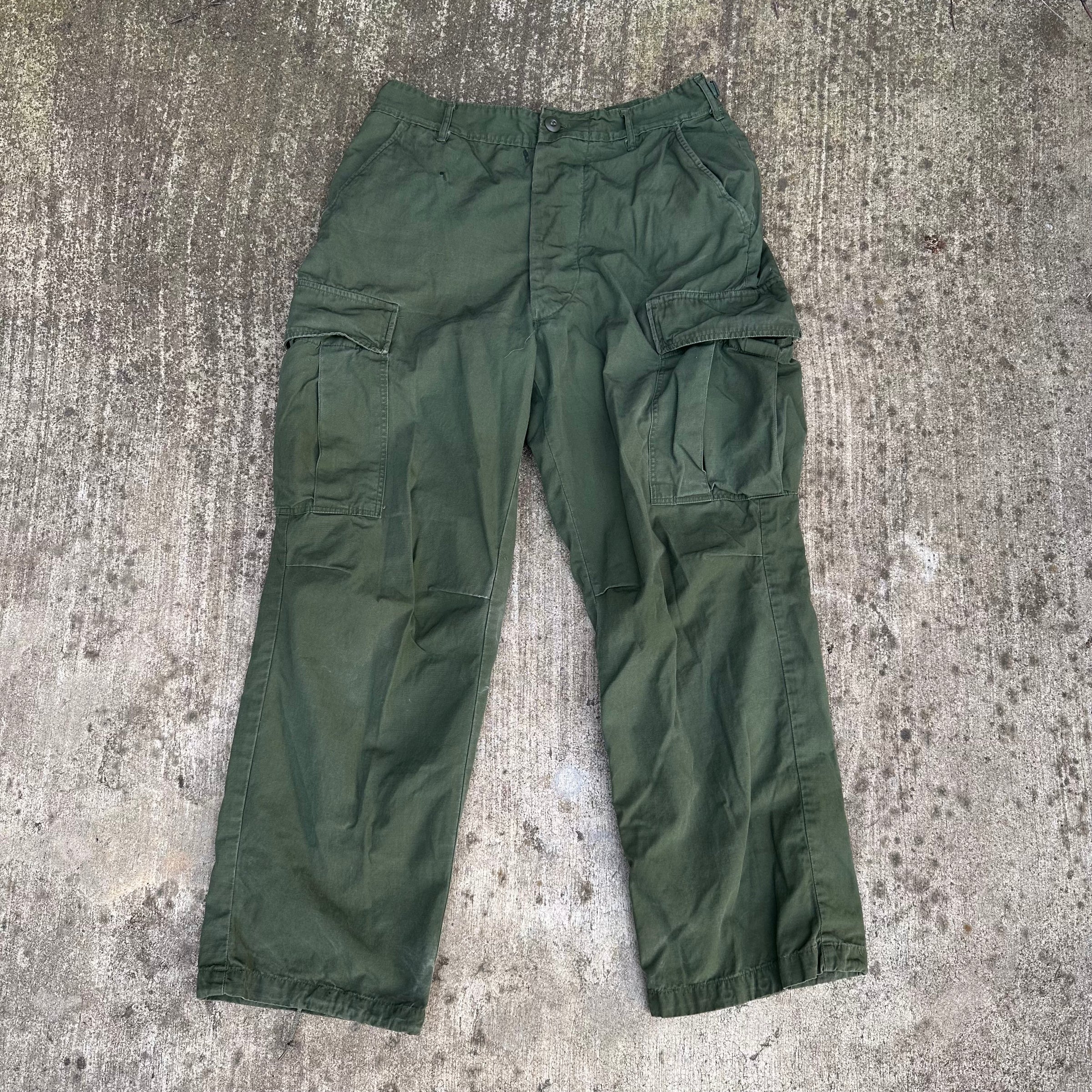 1960’s Vietnam War Poplin Jungle Pants Medium Short