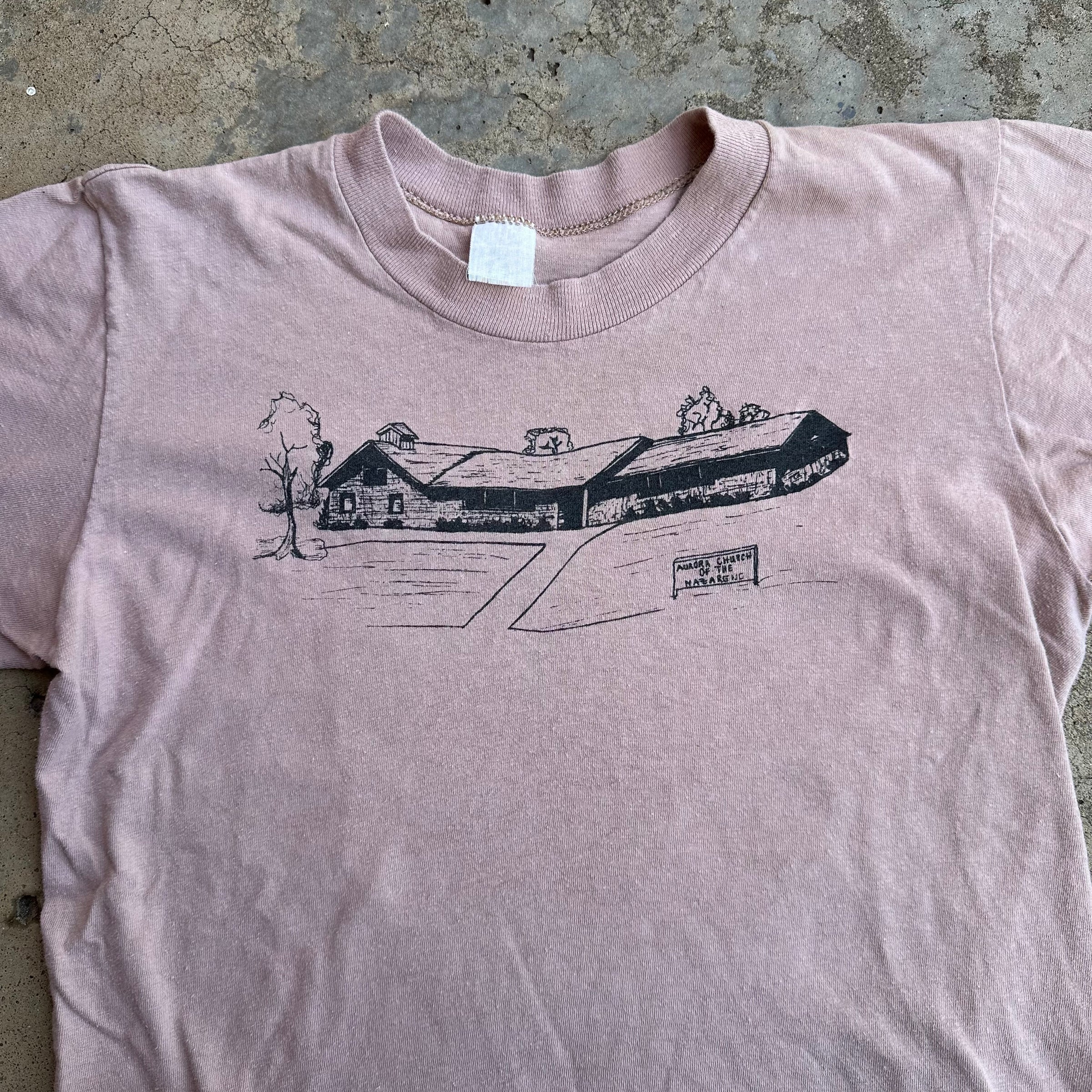 1970’s Aurora Church T-Shirt Medium
