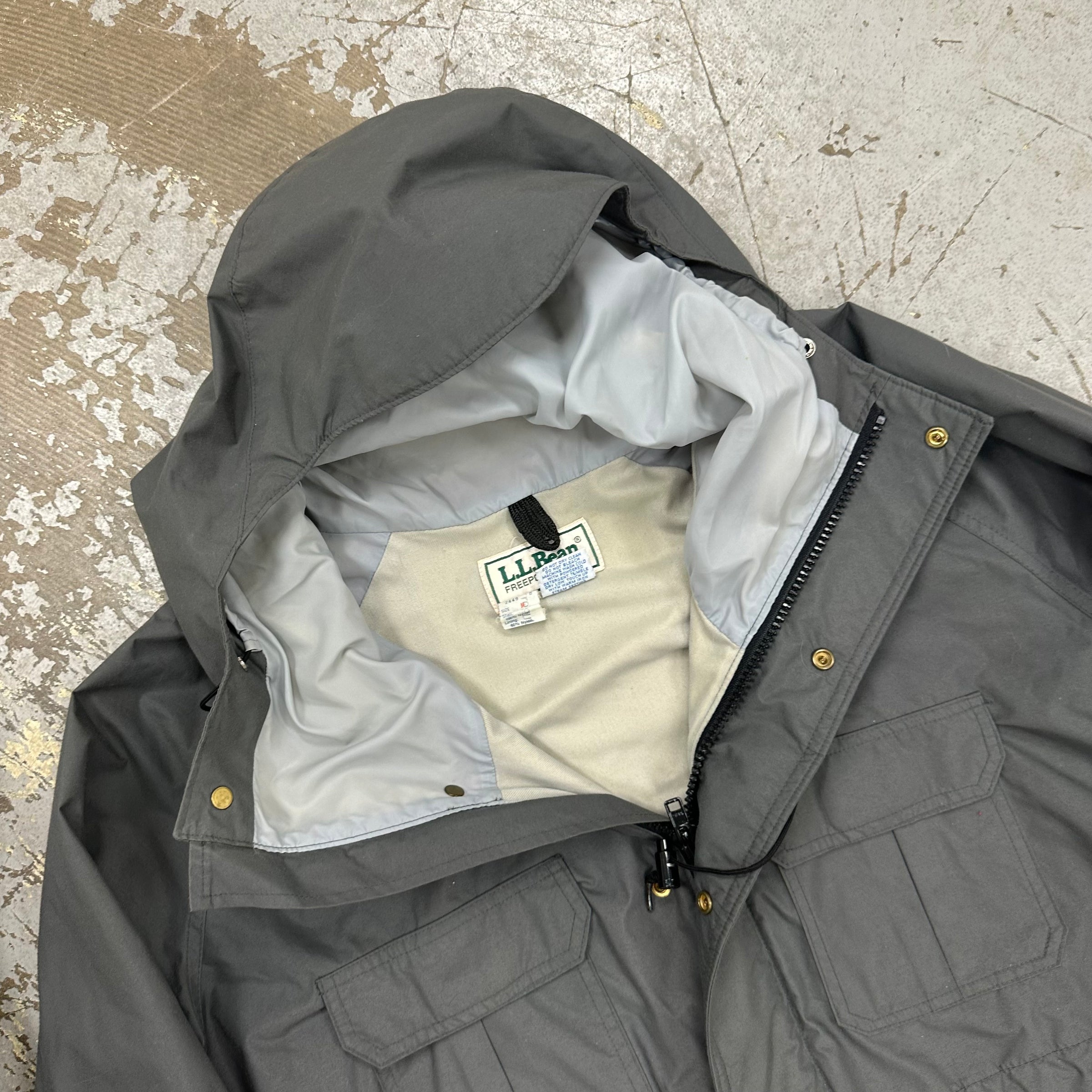 1980’s LL Bean Gore-Tex Rain Parka Medium
